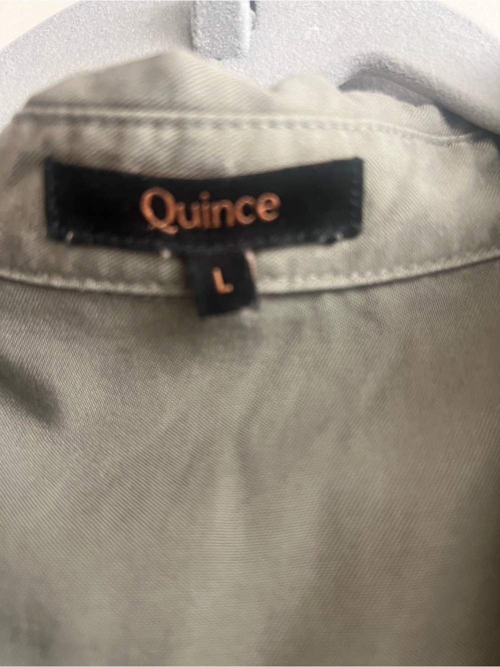 Quince tencel short sleeve button down shirt - Picture 3 of 6